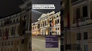 Цены на недвижимость в Петербурге на 02.09.2026 #юристпонедвижимости #недвижимостьспб