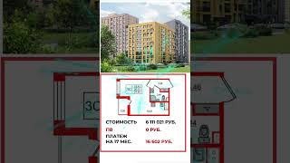 Квартира в Санкт-Петербурге без первоначального взноса #недвижимость #квартира #санктпетербург