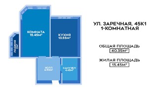 ЖК "Северная Долина" Видеообзор Однокомнатной Квартиры На Севере Санкт-Петербурга
