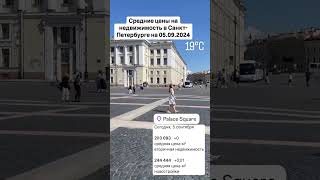 Цены на недвижимость в Питере на 05.09.2024 #юристпонедвижимости #квартира #квартирыспб #недвижимост