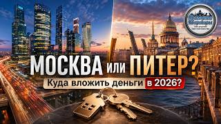 Москва или Петербург?  Где лучше купить квартиру?