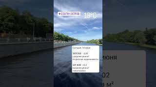 Средние цены на недвижимость в Санкт-Петербурге на 14.06.2024г #юристпонедвижимости #квартирыспб