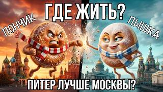 ГДЕ ЖИТЬ? ПИТЕР ЛУЧШЕ МОСКВЫ?