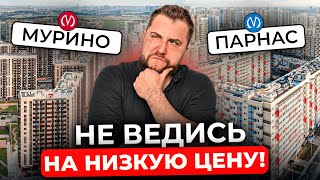 Где дешевле жить в Питере? Разбор окраин: Мурино vs Парнас | Про Питер