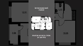 Акция по ипотеке 3,5% на весь срок  #санктпетербург #новостройкиспб #недвижимость