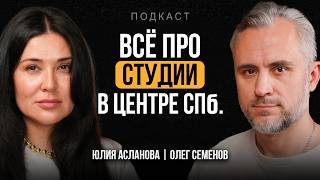 Квартиры СТУДИИ в ЦЕНТРЕ СПб от 3,7 млн? Юлия Асланова о бизнесе и недвижимости Петербурга | ПОДКАСТ