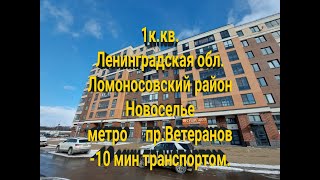 1к.кв.Ленинградская область, Ломоносовский район, Новоселье цена 4800000р